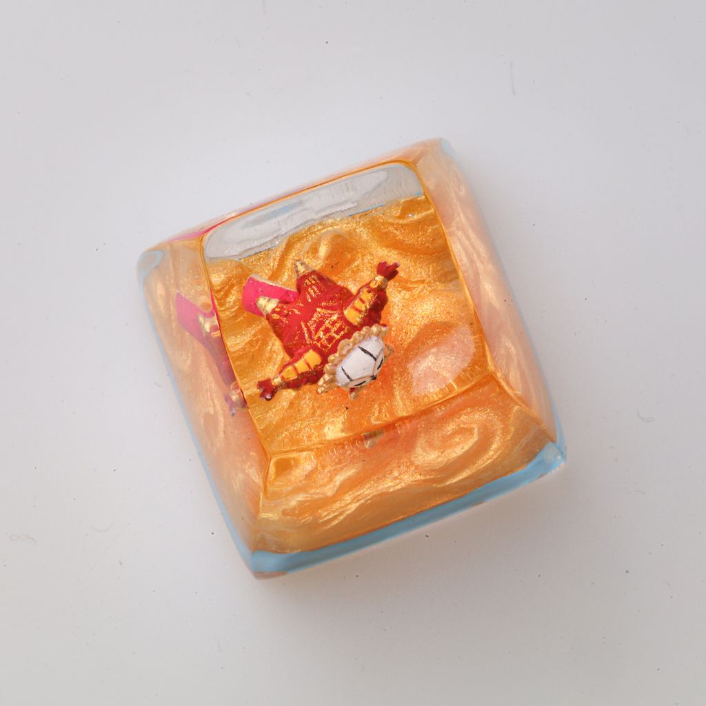 Esquie Clair Obscur: Expedition 33 Keycap 6 Handmade Resin Keycap Expedition 33