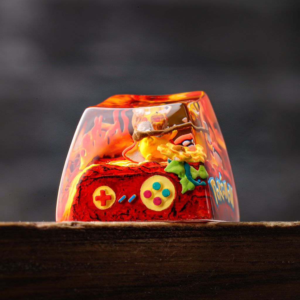 Thor Stormbreaker Pikachu Pokémon Keycap 9 Thor Pikachu Stormbreaker Custom Keycap