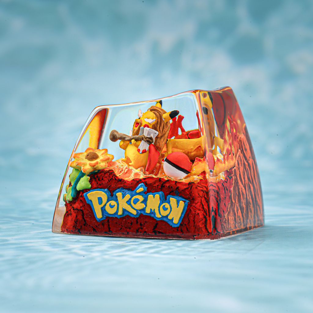 Thor Stormbreaker Pikachu Pokémon Keycap 6 Stormbreaker Pikachu Pokémon Keycap