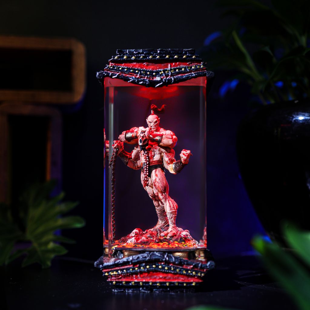 Four-Arm Warrior Gaming Lamp 5 Four-Arm Warrior Gaming Desk Lamp