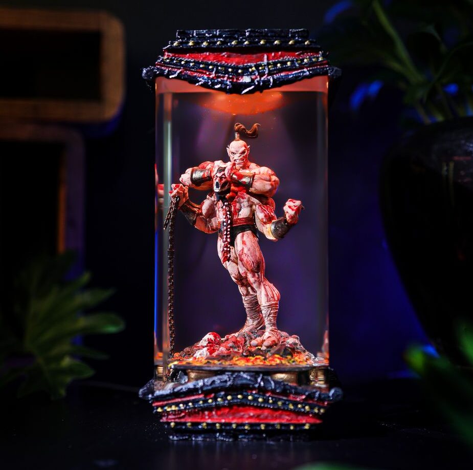Four-Arm Warrior Gaming Lamp 1 Four-Arm Warrior Gaming Lamp
