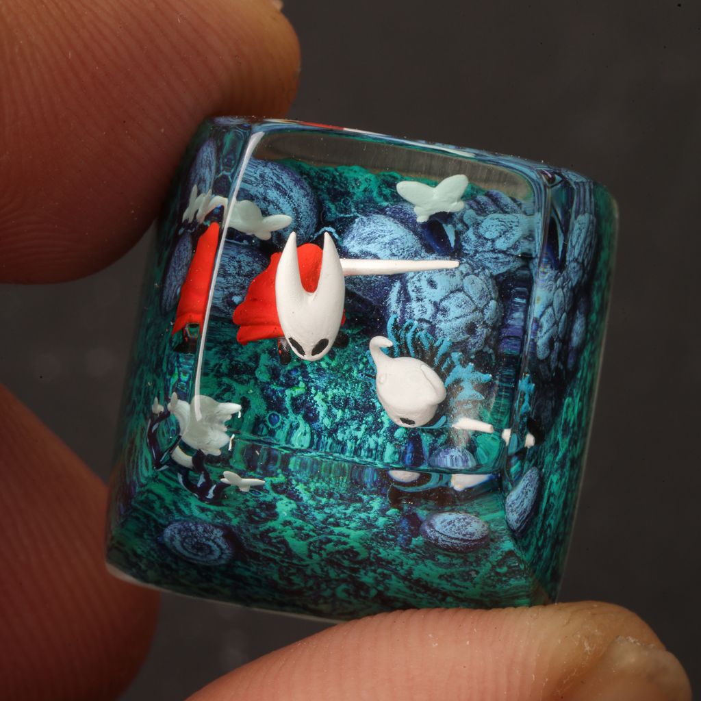 Hollow Knight Artisan Keycap Ver 2 6 Hollow Knight Ver 2 ESC Keycap