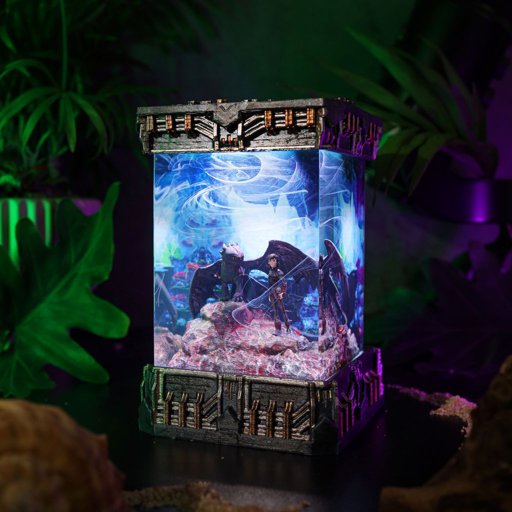 How To Train Your Dragon Toothless and Hiccup Lamp 8 How To Train Your Dragon Toothless and Hiccup LED Light