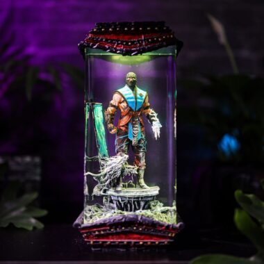 Icy Warrior Resin Gaming Lamp