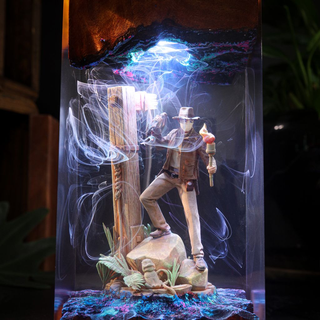 Indiana Jones and the Great Circle Lamp 8 Indiana Jones and the Great Circle Night Light