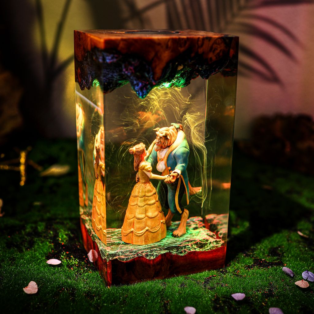 Beauty And The Beast Lamp 7 Beauty And The Beast Decorative Table Lamp