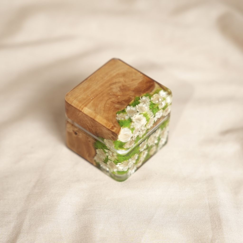 Daisy Flower Ring Box 3 Decorative Daisy Wedding Ring Box