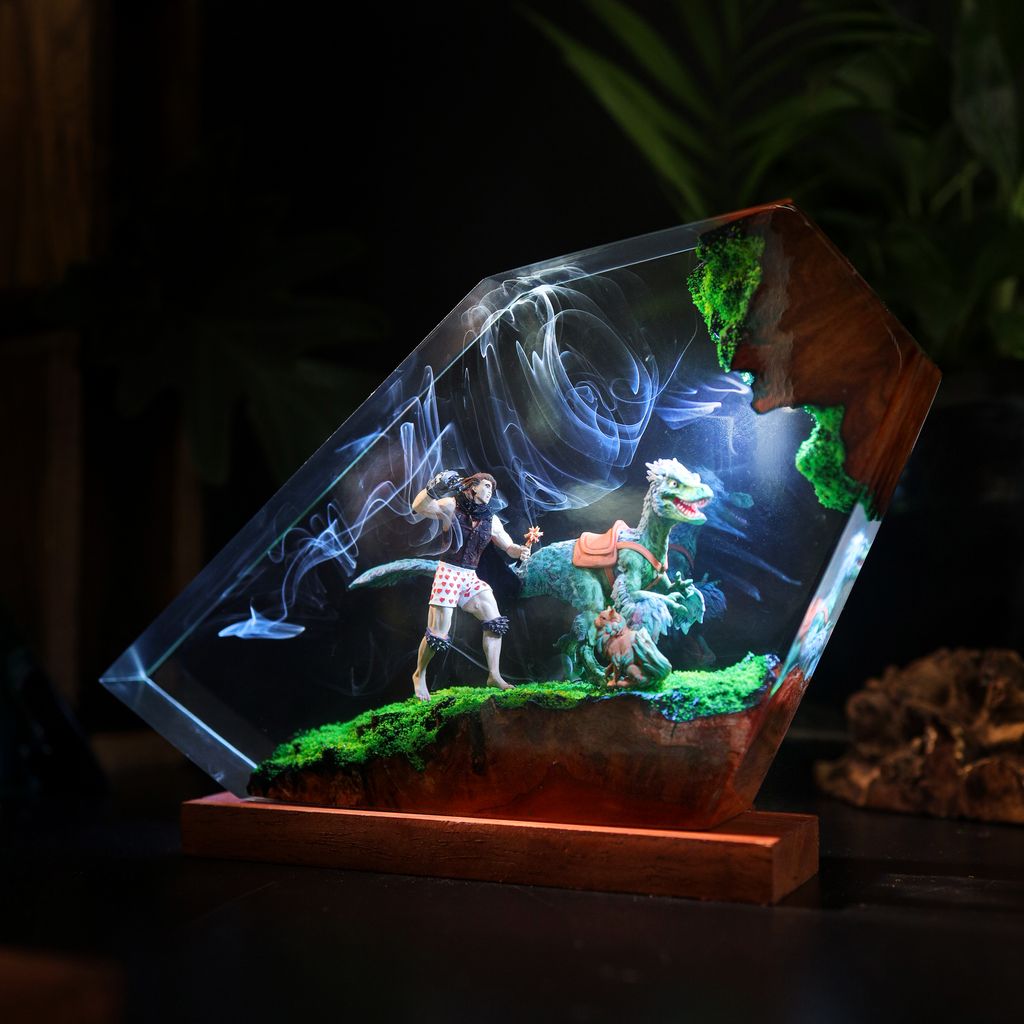 Dungeon Crawler Carl Lamp 2 Dungeon Crawler Carl Custom Table Lamp
