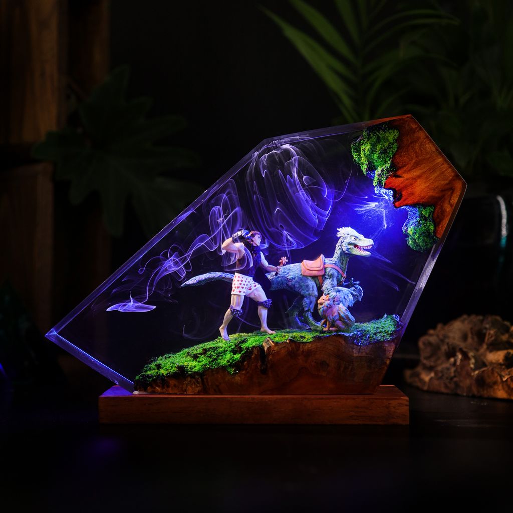 Dungeon Crawler Carl Lamp 5 Dungeon Crawler Carl LitRPG Desk Lamp