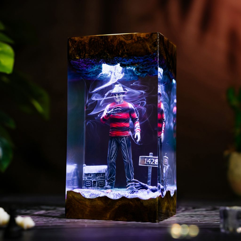 Freddy Krueger A Nightmare on Elm Street Lamp 5 A Nightmare on Elm Street Bedroom Decor Light