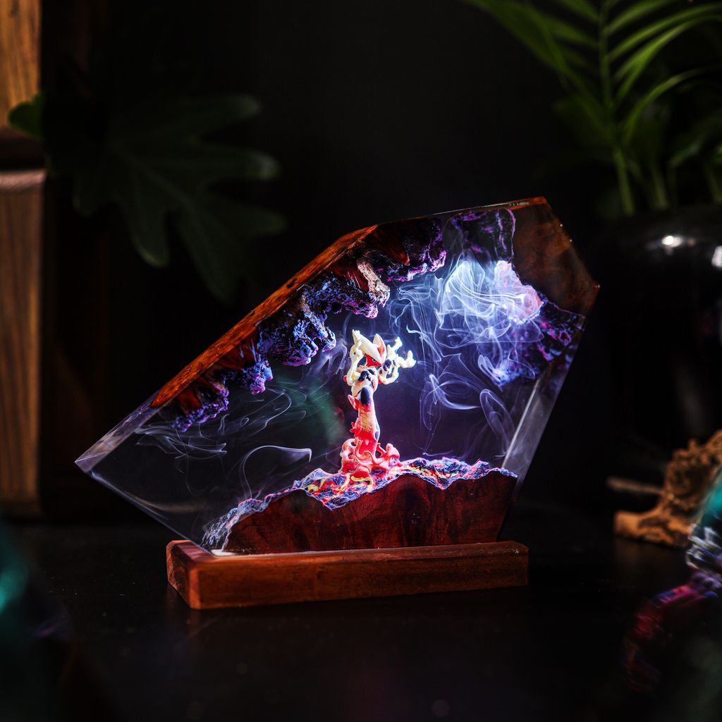 Mega Blaziken Pokémon Lamp Ver 2 11 Mega Blaziken Pokémon LED Light