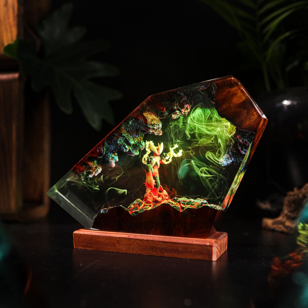 Mega Blaziken Pokémon Lamp Ver 2 12 Mega Blaziken Pokémon Table Lamp