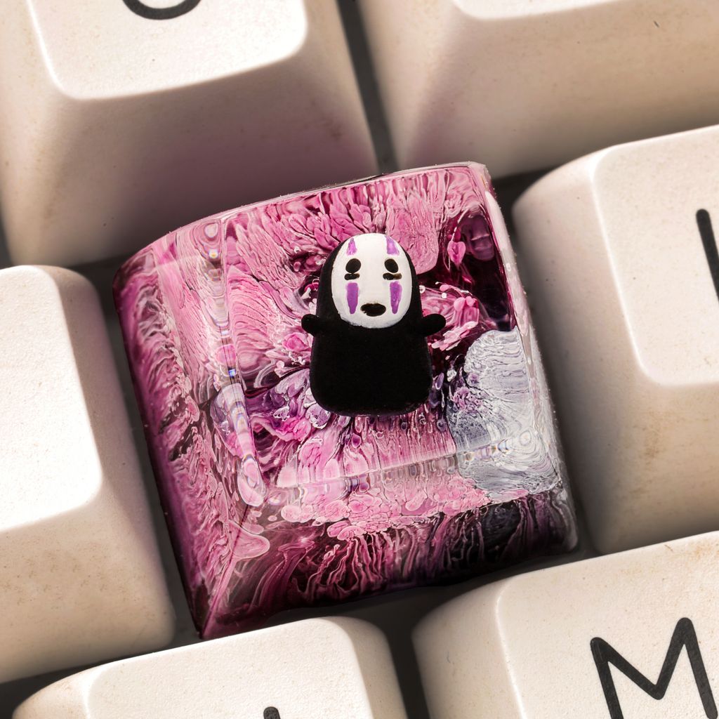 No Face Artisan Keycap Ver 3 6 No Face Character ESC Keycap