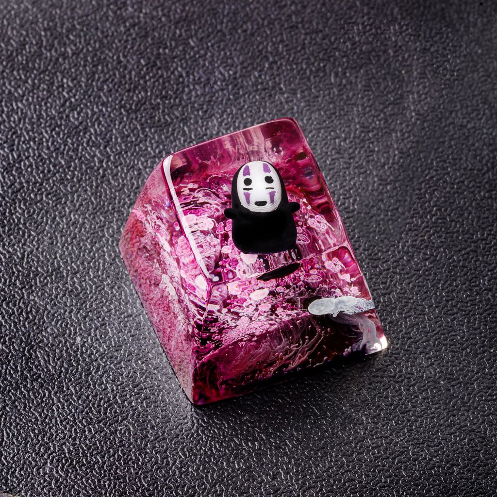 No Face Artisan Keycap Ver 3 8 No Face Resin Gaming Keycap