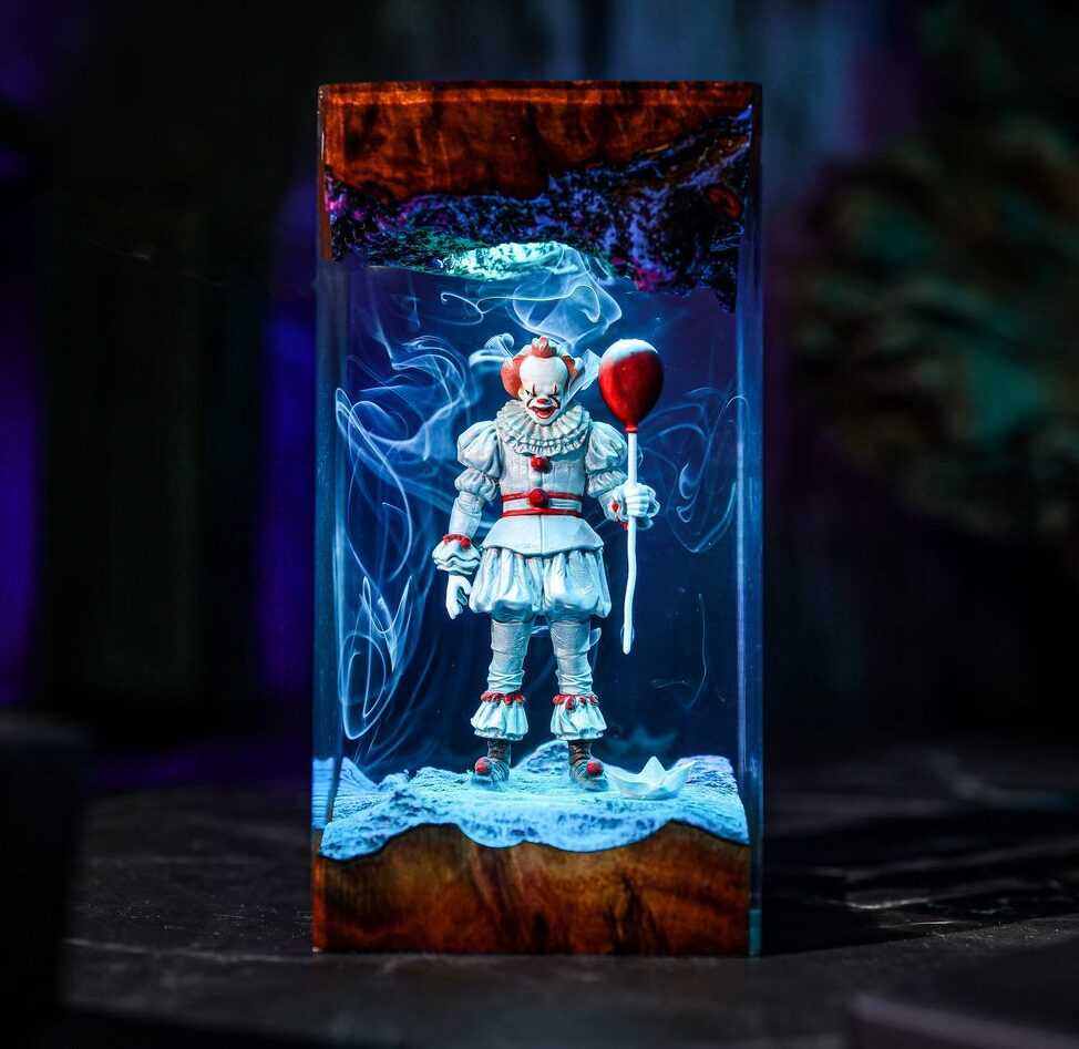 Pennywise IT Halloween Night Light 2 Pennywise IT Halloween Night Light