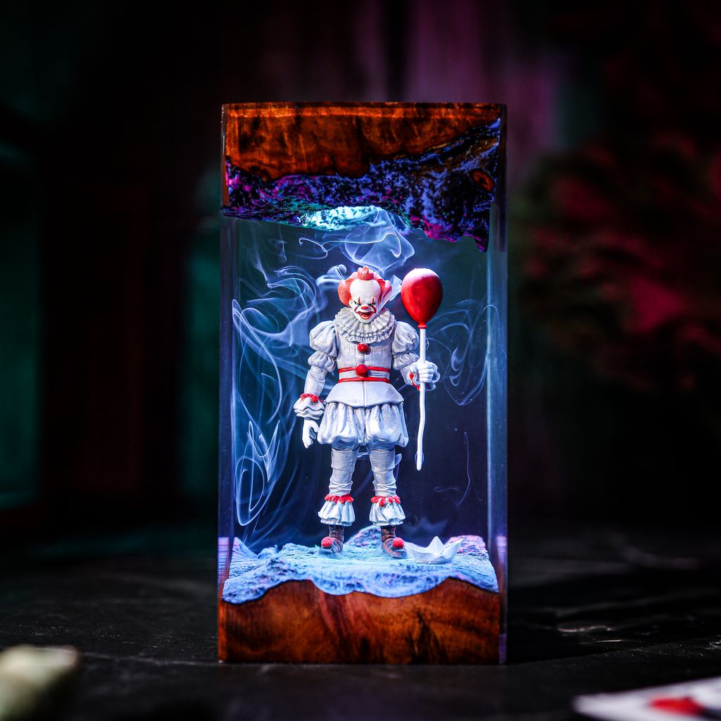 Pennywise IT Halloween Night Light 6 Pennywise Halloween Decorative Night Light