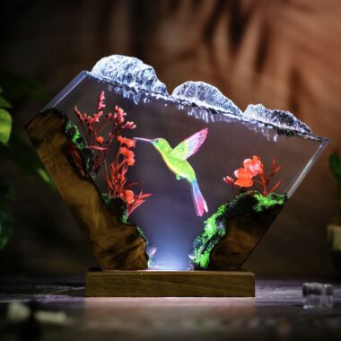 Hummingbird Night Light